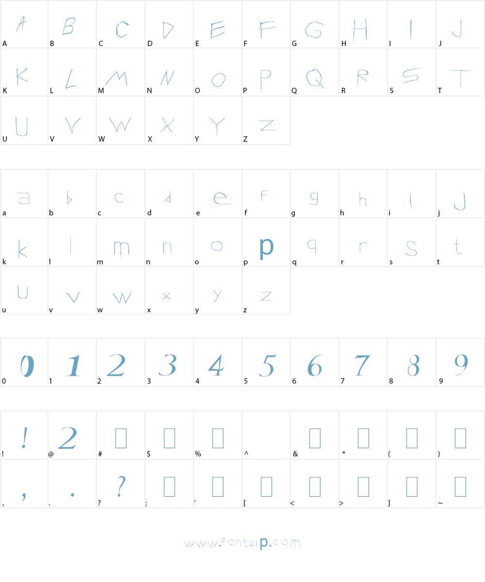 arif Font Character